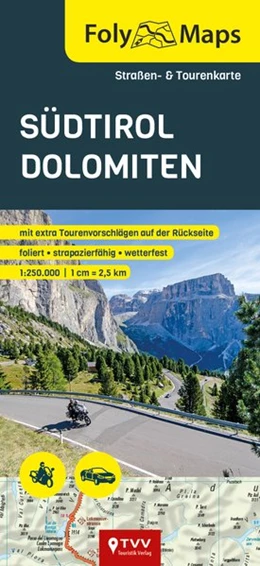 Abbildung von FolyMaps Südtirol Dolomiten 1:250 000 | 1. Auflage | 2019 | beck-shop.de