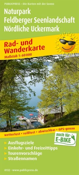 Abbildung von Naturpark Feldberger Seenlandschaft - Nördliche Uckermark 1:60 000 | 8. Auflage | 2018 | beck-shop.de