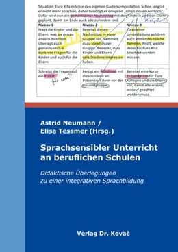 Abbildung von Neumann / Tessmer | Sprachsensibler Unterricht an beruflichen Schulen | 1. Auflage | 2018 | 4 | beck-shop.de