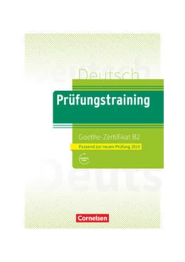 Abbildung von Maenner | Prüfungstraining DaF B2 - Goethe-Zertifikat - Neubearbeitung | 1. Auflage | 2018 | beck-shop.de