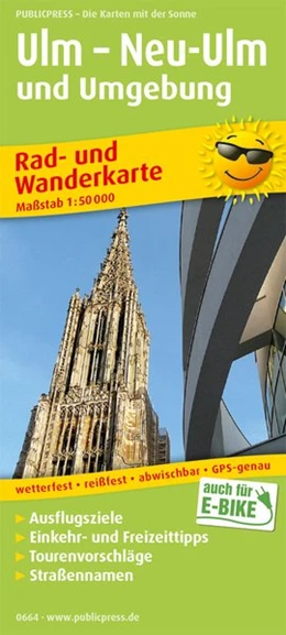 Abbildung von Ulm - Neu-Ulm und Umgebung 1 : 50 000 | 3. Auflage | 2018 | beck-shop.de
