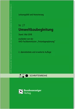 Abbildung von Umweltbaubegleitung - Leistungsbild und Honorierung | 2. Auflage | 2018 | Heft 27 | beck-shop.de