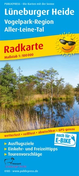 Abbildung von Lüneburger Heide - Vogelpark-Region, Aller-Leine-Tal 1:100 000 | 4. Auflage | 2018 | beck-shop.de