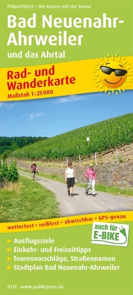 Abbildung von Bad Neuenahr-Ahrweiler und das Ahrtal 1:25 000 | 7. Auflage | 2018 | beck-shop.de