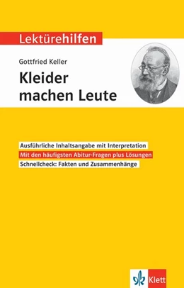 Abbildung von Lektürehilfen Gottfried Keller 