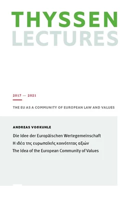 Abbildung von Voßkuhle / Thyssen | Die Idee der Europäischen Wertegemeinschaft | 1. Auflage | 2018 | beck-shop.de