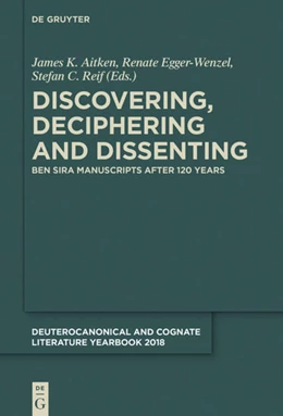 Abbildung von Calduch-Benages / Corley | Deuterocanonical and Cognate Literature Yearbook, 2018, Discovering, Deciphering and Dissenting | 1. Auflage | 2024 | beck-shop.de