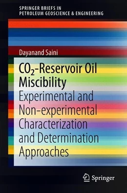 Abbildung von Saini | CO2-Reservoir Oil Miscibility | 1. Auflage | 2018 | beck-shop.de