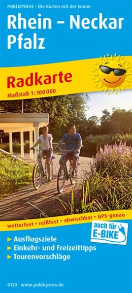 Abbildung von Rhein - Neckar - Pfalz 1:100 000 | 7. Auflage | 2018 | beck-shop.de
