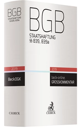 Abbildung von BGB Staatshaftung §§ 839, 839a BGB | 1. Auflage | 2019 | beck-shop.de