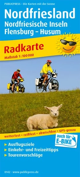 Abbildung von Nordfriesland und Nordfriesische Inseln 1:100 000 | 4. Auflage | 2018 | beck-shop.de