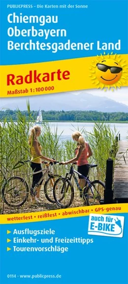 Abbildung von Chiemgau - Oberbayern - Berchtesgadener Land 1:100 000 | 7. Auflage | 2018 | beck-shop.de