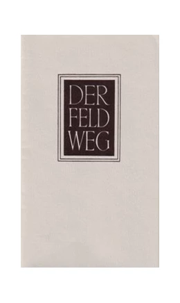 Abbildung von Heidegger | Der Feldweg | 11. Auflage | 2006 | beck-shop.de