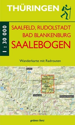 Abbildung von Gebhardt | Saalfeld, Rudolstadt, Bad Blankenburg am Saalebogen 1 : 30 000 Wanderkarte | 3. Auflage | 2018 | beck-shop.de