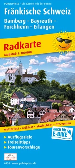 Abbildung von Fränkische Schweiz 1:100 000 | 6. Auflage | 2018 | beck-shop.de