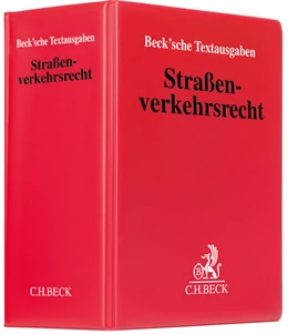 Abbildung von Straßenverkehrsrecht Hauptordner 86 mm • Ersatzordner (leer) | 1. Auflage | | beck-shop.de