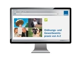 Abbildung von Ordnungs- und Gewerbeamtspraxis von A - Z • online | 1. Auflage | | beck-shop.de