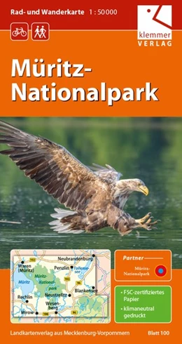Abbildung von Klemmer | Rad- und Wanderkarte Müritz-Nationalpark 1:50.000 | 7. Auflage | 2018 | beck-shop.de
