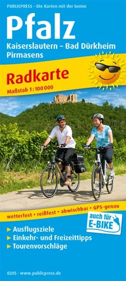 Abbildung von Pfalz, Kaiserslautern - Bad Dürkheim, Pirmasens 1 : 100.000 | 5. Auflage | 2018 | beck-shop.de
