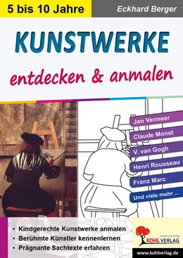 Abbildung von Berger | Kunstwerke entdecken & anmalen | 1. Auflage | 2019 | beck-shop.de