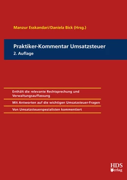 Abbildung von Esskandari / Bick (Hrsg.) | Praktiker-Kommentar Umsatzsteuer | 2. Auflage | 2019 | beck-shop.de