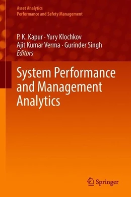 Abbildung von Kapur / Klochkov | System Performance and Management Analytics | 1. Auflage | 2018 | beck-shop.de