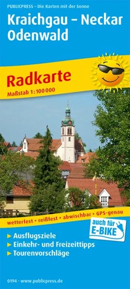 Abbildung von Kraichgau - Neckar - Odenwald 1:100 000 | 6. Auflage | 2018 | beck-shop.de