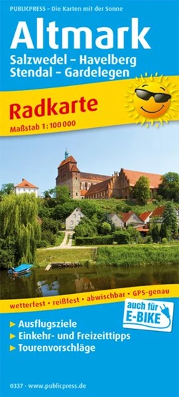 Abbildung von Altmark. Salzwedel - Havelberg - Stendal - Gardelegen 1:100 000 | 4. Auflage | 2018 | beck-shop.de