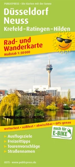 Abbildung von Düsseldorf - Neuss, Krefeld - Ratingen - Hilden . 1:50 000 | 3. Auflage | 2018 | beck-shop.de