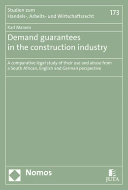 Abbildung von Marxen | Demand guarantees in the construction industry | 1. Auflage | 2018 | 173 | beck-shop.de