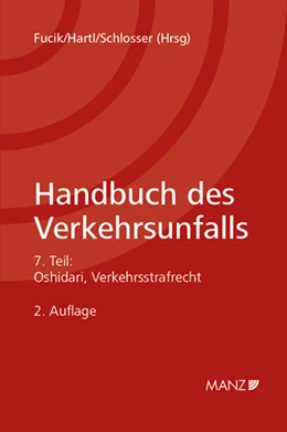 Abbildung von Fucik / Hartl | Handbuch des Verkehrsunfalls Verkehrsstrafrecht | 2. Auflage | 2018 | beck-shop.de