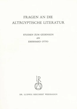 Abbildung von Assmann / Feucht | Fragen an die altägyptische Literatur | 1. Auflage | 1990 | beck-shop.de