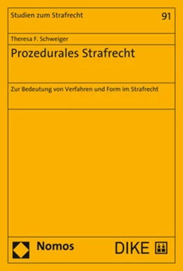 Abbildung von Schweiger | Prozedurales Strafrecht | 1. Auflage | 2018 | beck-shop.de