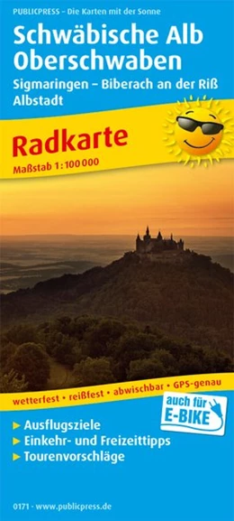 Abbildung von Schwäbische Alb und Oberschwaben, Sigmaringen - Biberach an der Riß, Albstadt 1:100 000 | 5. Auflage | 2018 | beck-shop.de