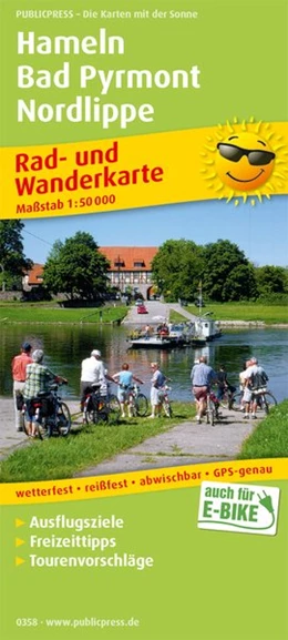 Abbildung von Hameln - Bad Pyrmont - Nordlippe 1:50 000 | 5. Auflage | 2018 | beck-shop.de