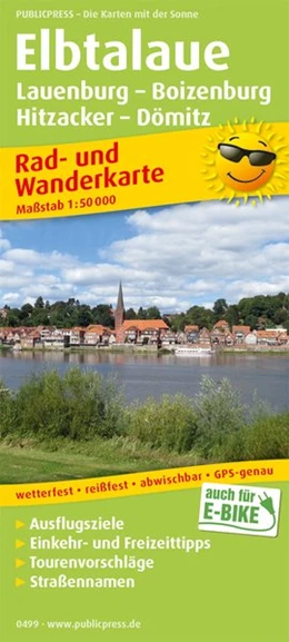 Abbildung von Elbtalaue, Lauenburg - Boizenburg, Hitzacker - Dömitz 1:50 000 | 4. Auflage | 2018 | beck-shop.de