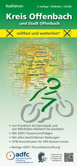 Abbildung von Messer | Radfahren - Kreis Offenbach und Stadt Offenbach | 6. Auflage | 2019 | beck-shop.de