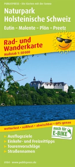 Abbildung von Naturpark Holsteinische Schweiz, Eutin - Malente - Plön - Preetz 1 : 50 000 | 7. Auflage | 2018 | beck-shop.de