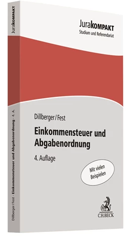 Abbildung von Dillberger / Fest | Einkommensteuer und Abgabenordnung | 4. Auflage | 2019 | beck-shop.de