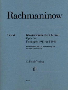 Abbildung von Rachmaninow / Rahmer | Klaviersonate Nr. 2 b-moll Opus 36 | 1. Auflage | 2018 | beck-shop.de