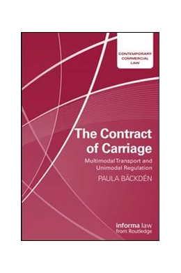 Abbildung von Bäckdén | The Contract of Carriage | 1. Auflage | 2019 | beck-shop.de