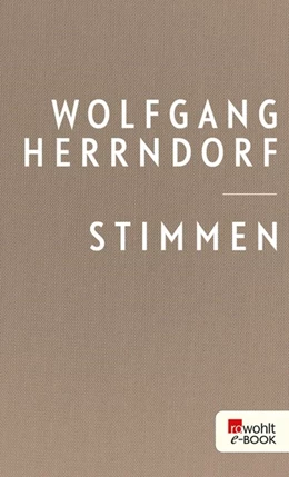 Abbildung von Herrndorf | Stimmen | 1. Auflage | 2018 | beck-shop.de
