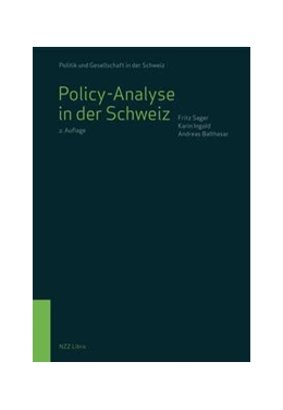 Abbildung von Sager / Ingold | Policy-Analyse in der Schweiz | 2. Auflage | 2018 | beck-shop.de