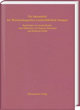 Abbildung von Die Inkunabeln der Württembergischen Landesbibliothek Stuttgart | 1. Auflage | 2018 | 5 | beck-shop.de