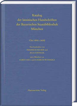 Abbildung von Katalog der lateinischen Handschriften der Bayerischen Staatsbibliothek München. Die Handschriften von St. Emmeram in Regensburg | 1. Auflage | 2019 | 5 | beck-shop.de