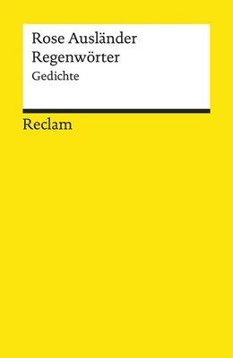 Abbildung von Braun / Ausländer | Regenwörter | 1. Auflage | 1994 | beck-shop.de