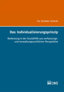 Abbildung von Schaller Schenk | Das Individualisierungsprinzip | 1. Auflage | 2016 | beck-shop.de
