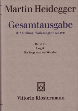 Abbildung von Heidegger / Biemel | Martin Heidegger Gesamtausgabe | 1. Auflage | 1995 | beck-shop.de