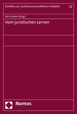 Abbildung von Griebel | Vom juristischen Lernen | 1. Auflage | 2019 | 12 | beck-shop.de