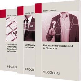 Abbildung von Haftung und Haftungsbescheid im Steuerrecht + Der Steuerverwaltungsakt und seine Korrektur + Das außergerichtliche und gerichtliche Rechtsbehelfsverfahren im Steuerrecht • Set | 1. Auflage | | beck-shop.de